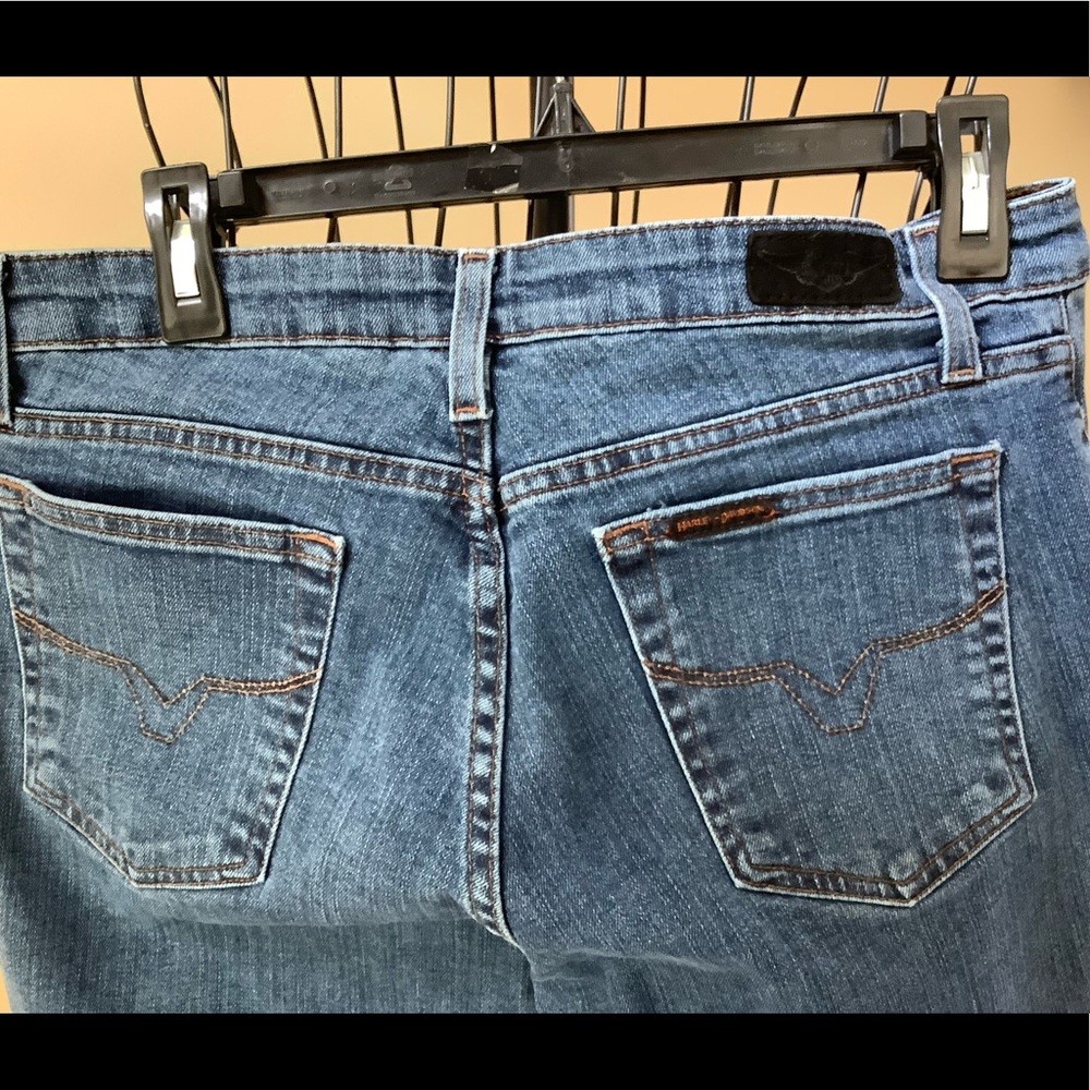 Harley-Davidson Jeans. Sz 12 - Picture 5 of 7